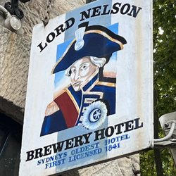 Nelson's Brasserie - the Lord Nelson Hotel - Hotel is a Pub since they were the only establishments able to get a liquor license back in the day