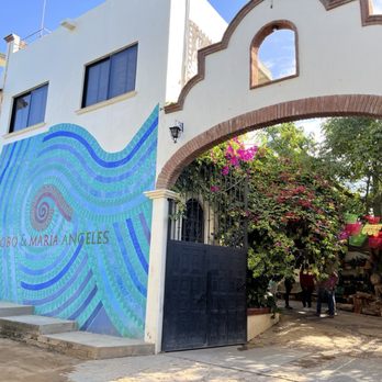 Jacobo & María Angeles - This is the entrance to the studio of Jacobo & Maria Angeles. If you have the opportunity to visit, don't miss it! - Art Galleries Near Me - Tilcajete, OAX