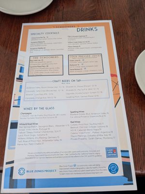 Menu photo 5 Schooners Monterey Monterey, CA Menu photo 5 Schooners Monterey Monterey, CA