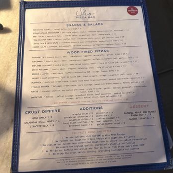 Sho Pizza Bar - Menu - Pizza Near Me - Nashville, Tennessee Sho Pizza Bar - Menu - Pizza Near Me - Nashville, Tennessee