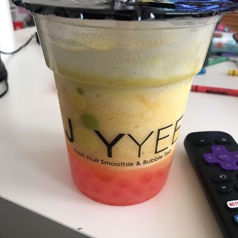 Joy Yee Noodle - Pineapple freeze with Strawberry popping - Chinese Near Me - Chicago, Illinois Joy Yee Noodle - Pineapple freeze with Strawberry popping - Chinese Near Me - Chicago, Illinois