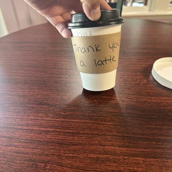 Mello Moose Coffee House - Beet latte (lidded up) - Coffee & Tea Near Me - Meredith, New Hampshire