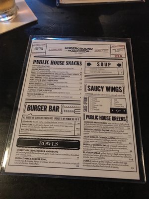 Menu photo 6 Underground Public House Orlando, FL Menu photo 6 Underground Public House Orlando, FL