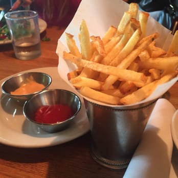 R+D Kitchen - Fries, ketchup and of course spicy mayo - New American Near Me - Santa Monica, California R+D Kitchen - Fries, ketchup and of course spicy mayo - New American Near Me - Santa Monica, California