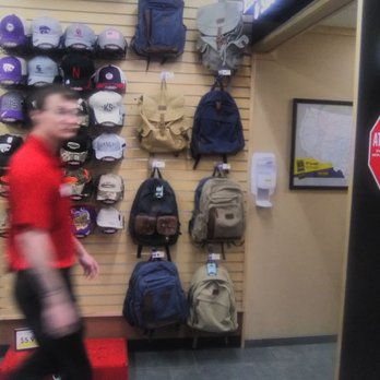 Love's Travel Stop - Hats, backpacks and a surprised customer - Convenience Stores Near Me - Cunningham, Kansas Love's Travel Stop - Hats, backpacks and a surprised customer - Convenience Stores Near Me - Cunningham, Kansas