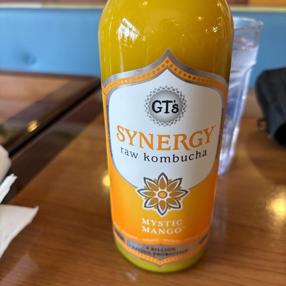 Melt Revival - First time trying kombucha! Mystic Mango flavor! - Breakfast & Brunch Near Me - Cincinnati, Ohio Melt Revival - First time trying kombucha! Mystic Mango flavor! - Breakfast & Brunch Near Me - Cincinnati, Ohio