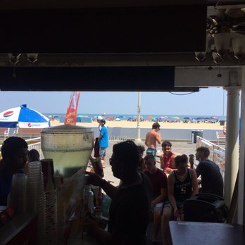 The Joint - View of the boardwalk and ocean from the inside of "The Joint". - Pizza Near Me - Ocean City, Maryland The Joint - View of the boardwalk and ocean from the inside of "The Joint". - Pizza Near Me - Ocean City, Maryland
