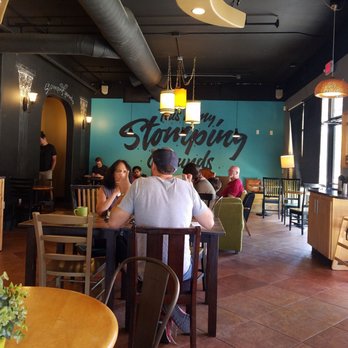 Stomping Grounds Coffee House - Seating area - Coffee & Tea Near Me - Fairview, Oregon Stomping Grounds Coffee House - Seating area - Coffee & Tea Near Me - Fairview, Oregon