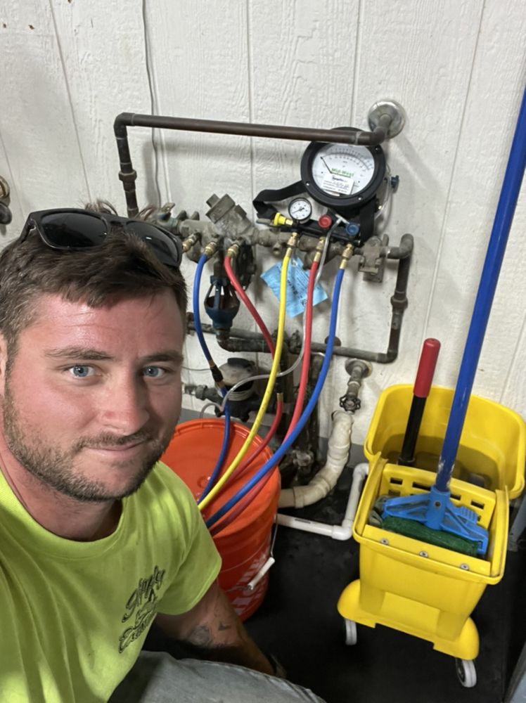 Slide of Harding Backflow Testing