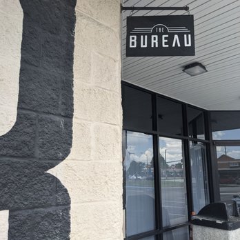 The Bureau Escape Rooms - The front entrance sign - Escape Games Near Me - Orlando, Florida