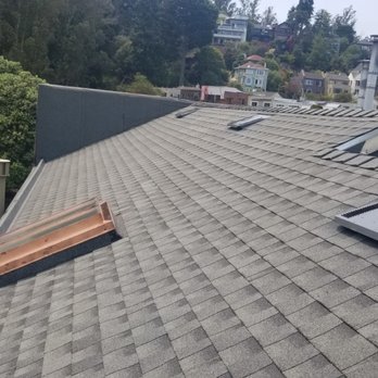 Redwood Roofing - Our new roof with new copper skylight and vents - Roofing Near Me - San Francisco, California