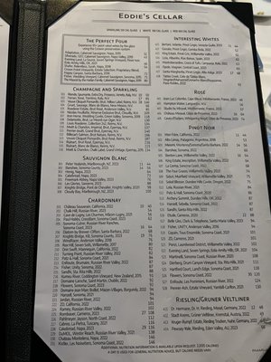 Menu photo 2 Eddie V's Prime Seafood La Jolla, CA