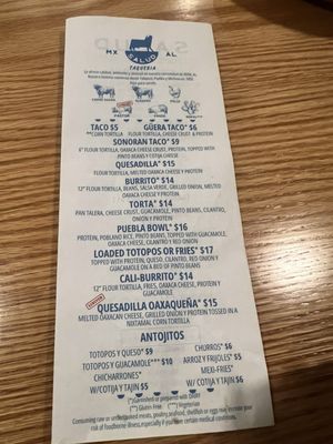Menu photo 5 SALUD Birmingham, AL