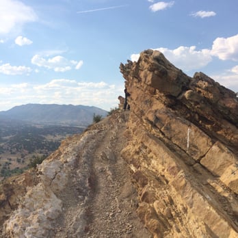 Skyline Drive - Narrow walking trail to the top - Hiking Near Me - Cañon City, Colorado