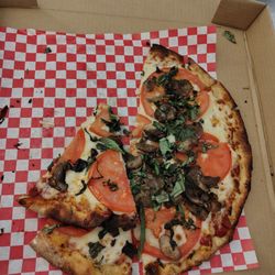 Flatbread they are calling pizza. No. Just no.