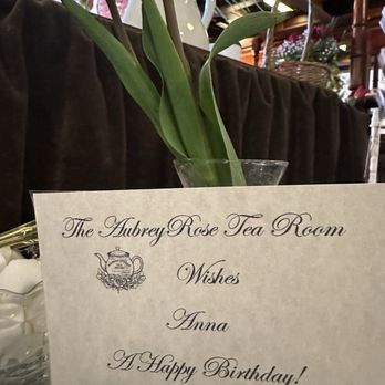 Aubrey Rose Tea Room - Tea Rooms Near Me - La Mesa, California