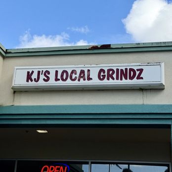 KJ's Local Grindz - shop sign - Chicken Shop Near Me - Kaneohe, Hawaii KJ's Local Grindz - shop sign - Chicken Shop Near Me - Kaneohe, Hawaii