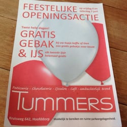 The Pastry Kitchen - Ja, je kunt nu ook eindelijk in Hoofddorp koffie drinken en gebak eten! Op 6 en 7 juni is de feestelijke opening!