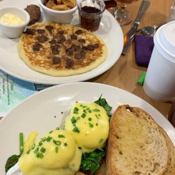 Megg's Cafe - Crab cake, Chorizo omelette, Pancakes - Bakeries Near Me - Temple, Texas
