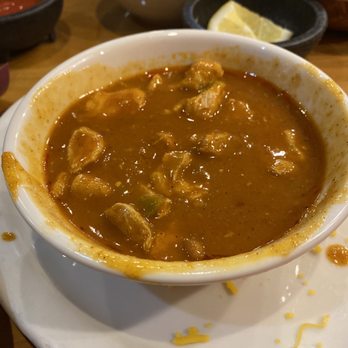 La Fountain Mexican Restaurant - Red chili sauce pork side because my platter had no meat - Mexican Near Me - Sandy, Utah La Fountain Mexican Restaurant - Red chili sauce pork side because my platter had no meat - Mexican Near Me - Sandy, Utah