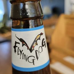 Flying Dog's signature logo!