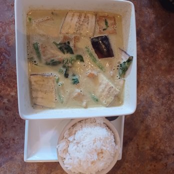 Thai O’cha - Green Curry with tofu - Thai Near Me - Kerrville, Texas Thai O’cha - Green Curry with tofu - Thai Near Me - Kerrville, Texas