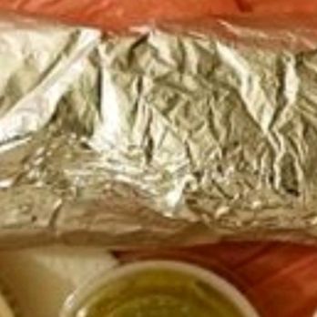 Tacos El Pollo - My $6 beef carne asada burrito with free get yourself fresh sauces. - Food Trucks Near Me - San Gabriel, California Tacos El Pollo - My $6 beef carne asada burrito with free get yourself fresh sauces. - Food Trucks Near Me - San Gabriel, California