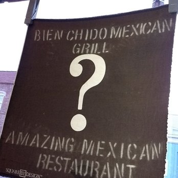 Bien Chido - Sign in the window - Mexican Near Me - Plano, Illinois
