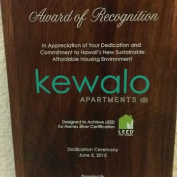 Akamai Movers - Akamai Movers receives Award of Recognition. - Movers Near Me - Honolulu, Hawaii