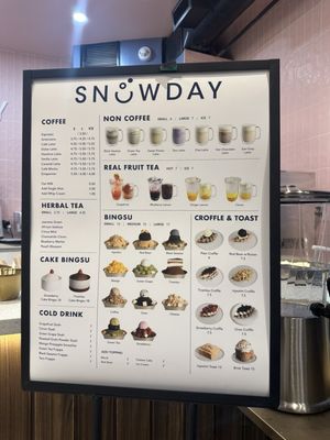 Menu photo 4 Snowday Bingsu & Dessert Cafe Toronto, ON Menu photo 4 Snowday Bingsu & Dessert Cafe Toronto, ON