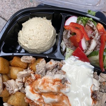 Pita Thyme - Chicken Shawarma Plate - Lebanese Near Me - Boston, Massachusetts