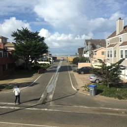 View from kitchen window to show walking distance to beach access.