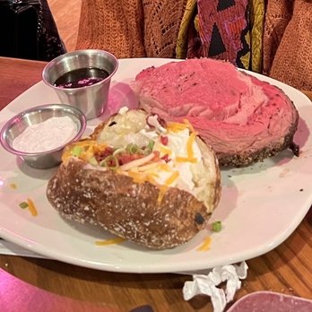 Outback Steakhouse - Prime rib & potato - Steakhouses Near Me - Sacramento, California