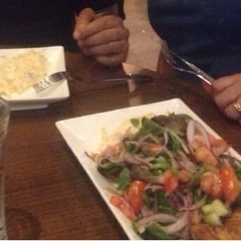 Bronco's - Burger (can't remember but hot apparently as in spicy) and sword fish and salad- no chips (I think that was it).. - American Near Me - Worcester Park, XGL