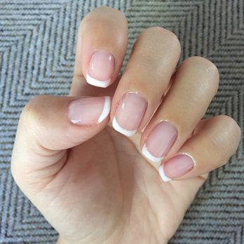 J'adore Nails - Fabulous French gel mani! - Nail Salons Near Me - Smithtown, New York