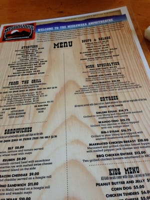 Menu photo 7 Mishawaka Amphitheatre Bellvue, CO Menu photo 7 Mishawaka Amphitheatre Bellvue, CO
