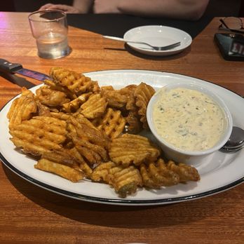 54th Street Restaurant & Drafthouse - SEASONED WAFFLE FRIES WITH GRINGO DIP - American Near Me - Lewisville, Texas