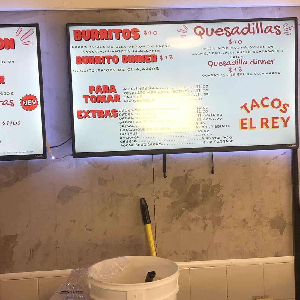Tacos El Rey - Menu - Tacos Near Me - Chicago, Illinois Tacos El Rey - Menu - Tacos Near Me - Chicago, Illinois