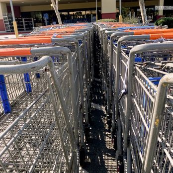Walmart Supercenter - Cart parade - Grocery Near Me - Morgan Hill, California