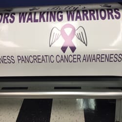HooptyDo Signs - SCOTT Is The Best, My Customized DoubleSided Lawn Sign #BettysWalkingWarriors #PancreaticCancerAwareness #CurePC #Delaware