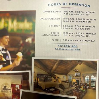 The Keeter Center - Hours of operation - Hotels Near Me - Point Lookout, Missouri