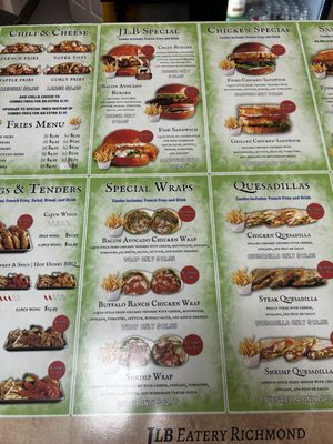 Menu photo 2 JLB Eatery Richmond, TX