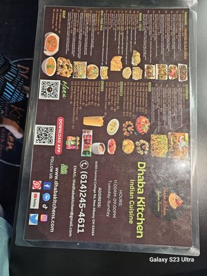 Menu photo 3 Dhaba Kitchen New Albany, OH