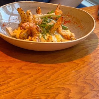 Backstreet Cafe - Shrimp And Stone Ground Cheese Grits - New American Near Me - Houston, Texas Backstreet Cafe - Shrimp And Stone Ground Cheese Grits - New American Near Me - Houston, Texas