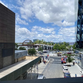 The High Line - View from the High Line of Little Island - Parks Near Me - New York, New York