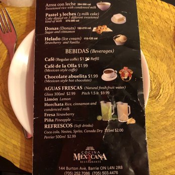 Cocina Mexicana - Mexican Near Me - Barrie, Ontario Cocina Mexicana - Mexican Near Me - Barrie, Ontario