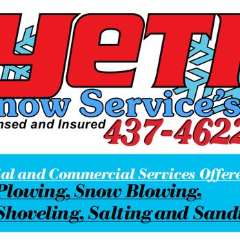 Yeti Snow and Lawn Services - Affordible Ratres, Friendly Service, Easy Online Payments and E-Billing - Snow Removal Near Me