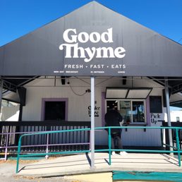 the front of a restaurant