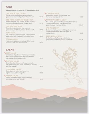 Menu photo 5 Peak Thai Lombard Lombard, IL Menu photo 5 Peak Thai Lombard Lombard, IL