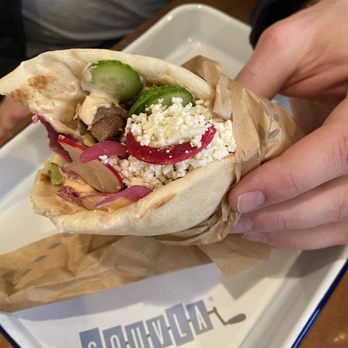 Souvla - Lamb sandwich - Greek Near Me - San Francisco, California Souvla - Lamb sandwich - Greek Near Me - San Francisco, California